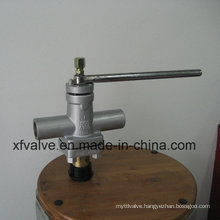 ANSI Standard Forged Steel A105 Manual Thread Plug Valve